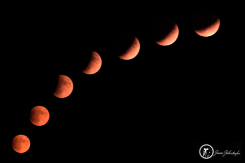 Mondfinsternis von 2015.