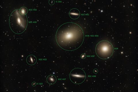 M86 Markajanische Kette (Ausschnitt)