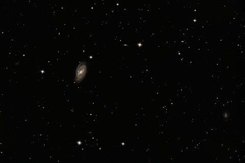 M109 bzw. NGC 3992 Staubsaugergalaxis