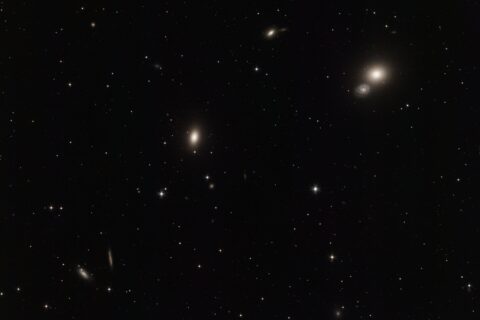 M60 Elliptische Galaxie