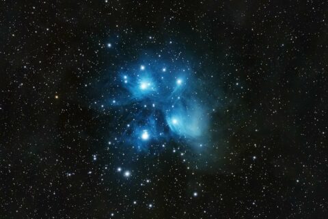 M45 Plejaden, offener Sternhaufen